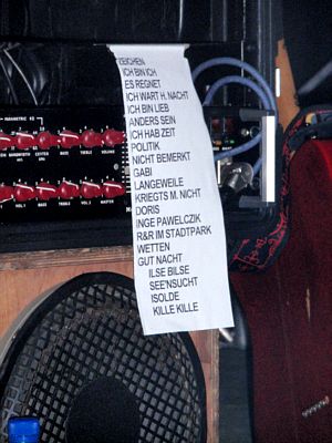 setlist